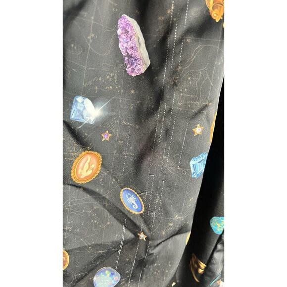 Fabletics EcoSatin Lucky Charm Tank & Pants Set Sz XXS Celestial Stars **Read** - Picture 5 of 11